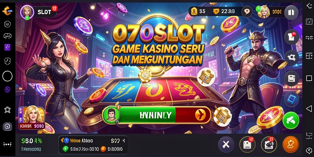 Tampilan gameplay yang seru dan menegangkan di 070SLOT.