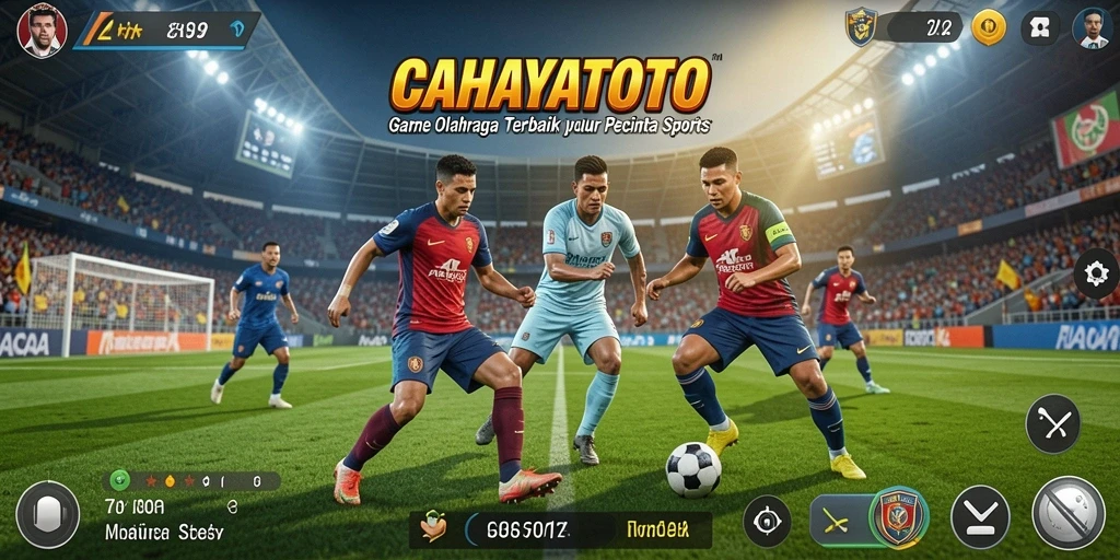 Tampilkan aksi seru dari permainan olahraga CAHAYATOTO.
