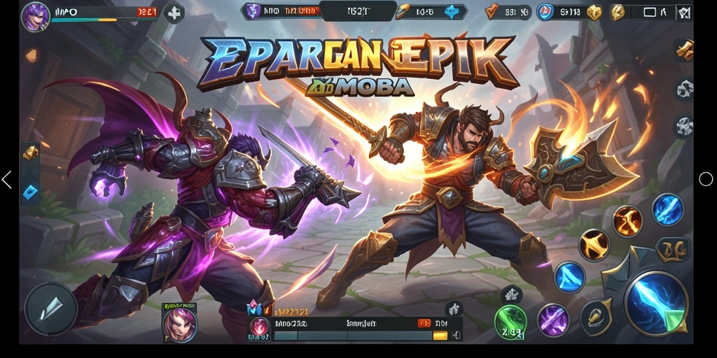 Screenshot MPO2121 menampilkan pertempuran seru antar pemain dalam arena.