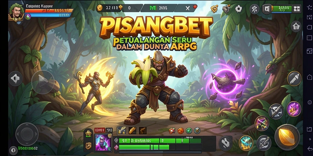 Screenshot PISANGBET menampilkan pertarungan epik dalam dunia ARPG yang memukau.
