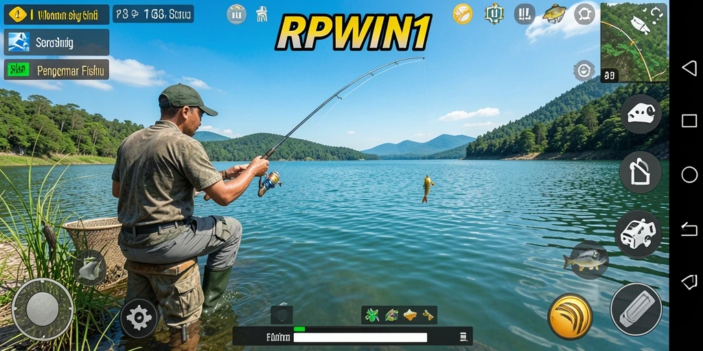 Gambaran tangkapan ikan yang memukau dalam RPWIN1.